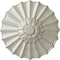 Ekena Millwork Shakuras Ceiling Medallion (Fits Canopies up to 1 3/8"), Hand-Painted Flash Blue, 9"OD x 1 3/8"P CM09SHFBS - alternate 1